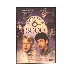 Transylvania 6-5000 DVD 2002 Anchor Bay Jeff Goldblum Geena Davis Horror Comedy